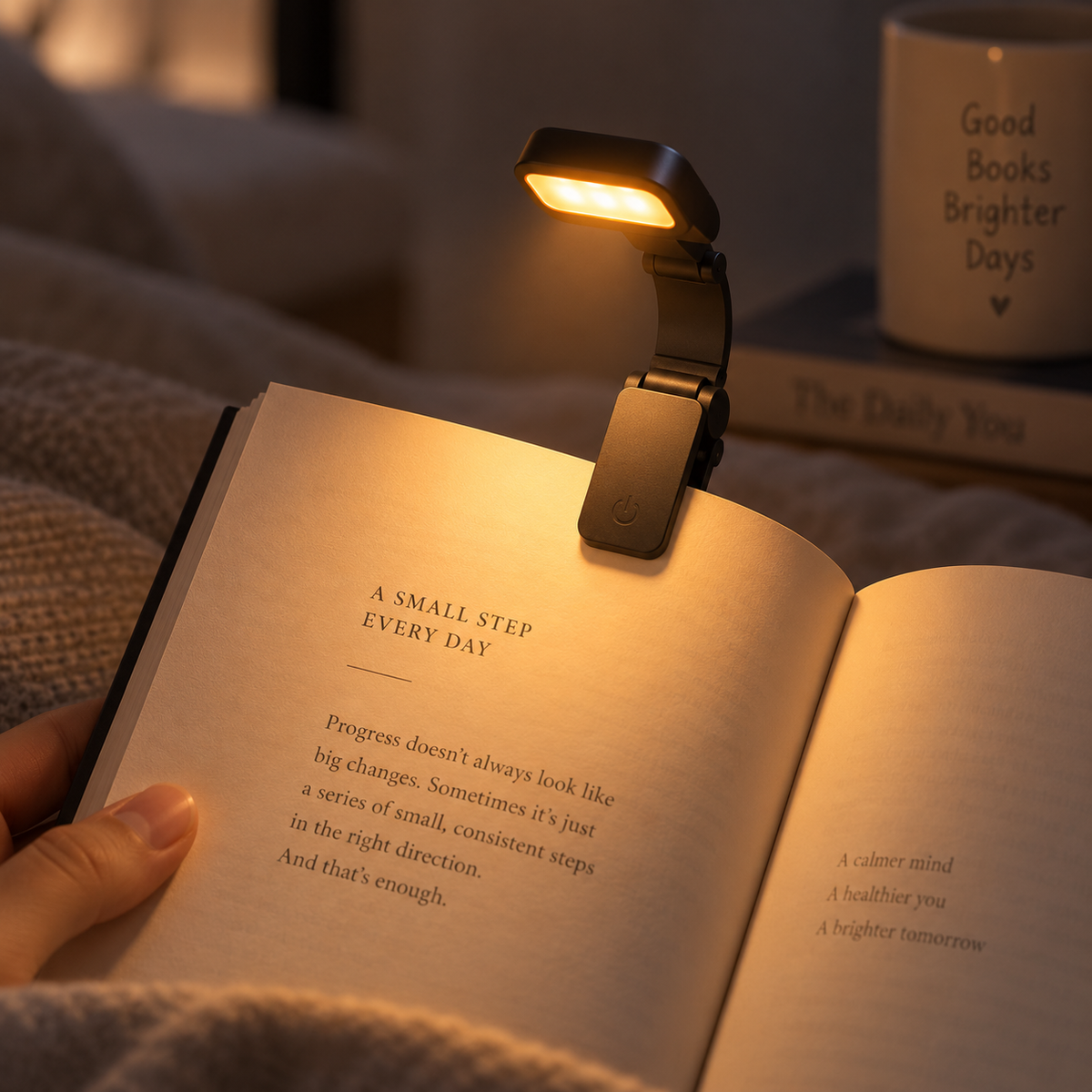 Amber Clip Reading Light Ember™