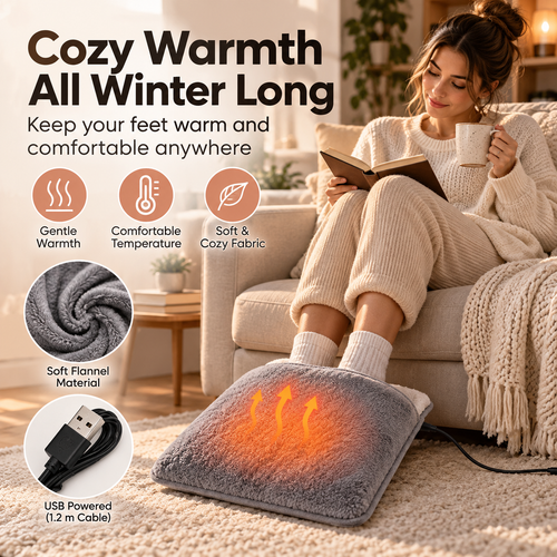 Aera Nova CozyStep™ | USB Heated Foot Warmer