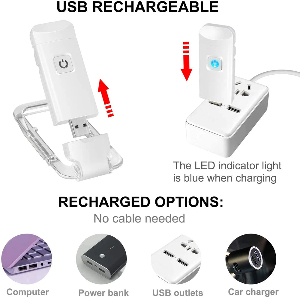 Amber Clip Reading Light Ember™