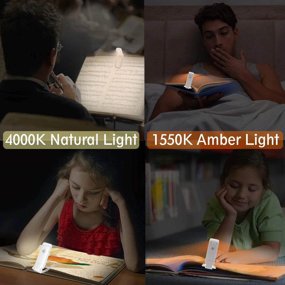 Amber Clip Reading Light Ember™