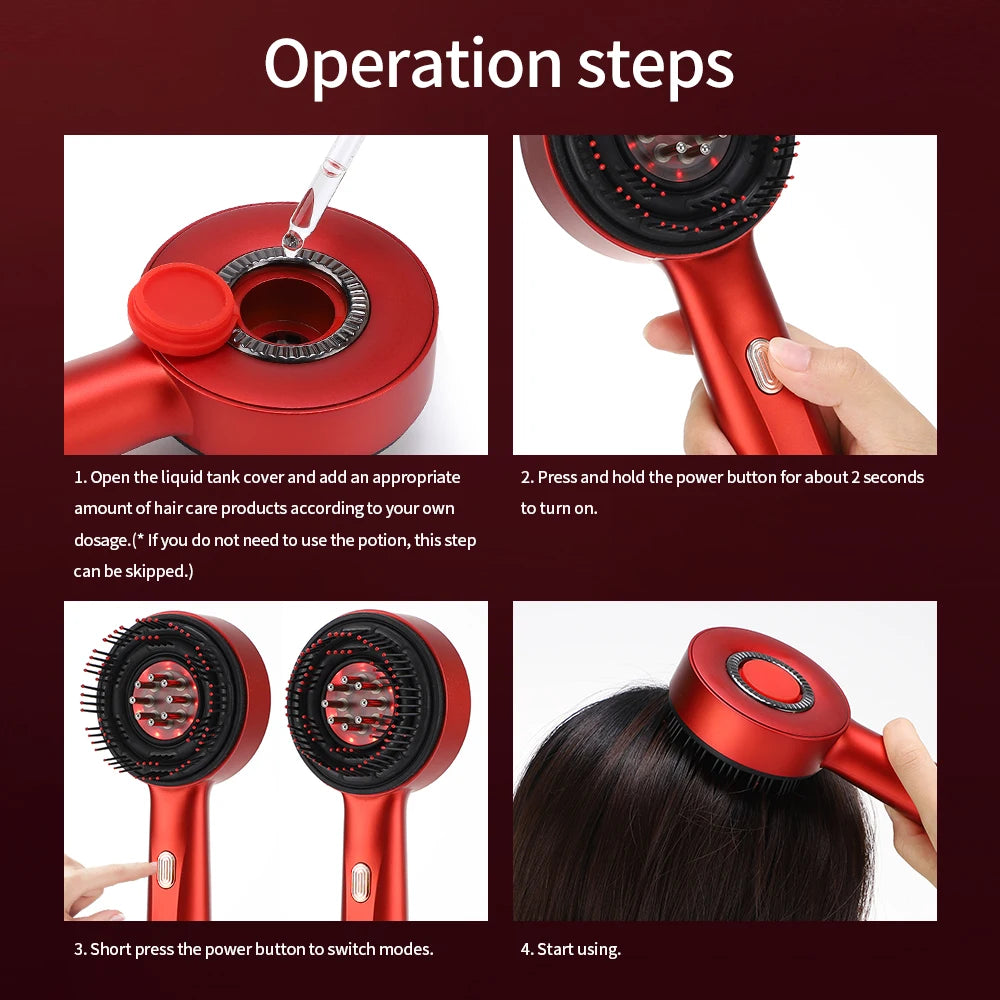 Scalp Massage & Red Light Comb - Lumi™